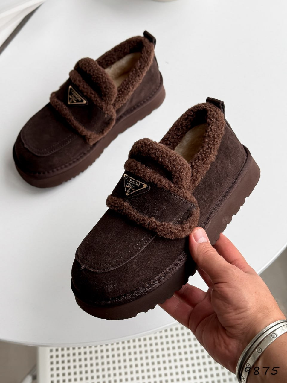 Жіночі низки уги, жіночі уги автоледі, руді уги жіночі, жіночі уги на високій підошві, фото 1