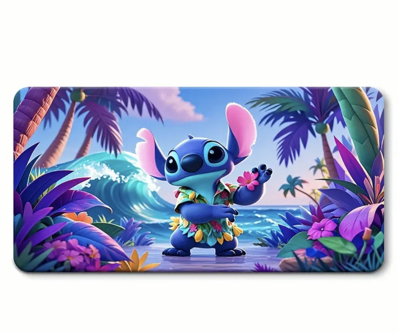 Килимок для миші з дизайном Стіча гавайця розмір 60/30, фото 1