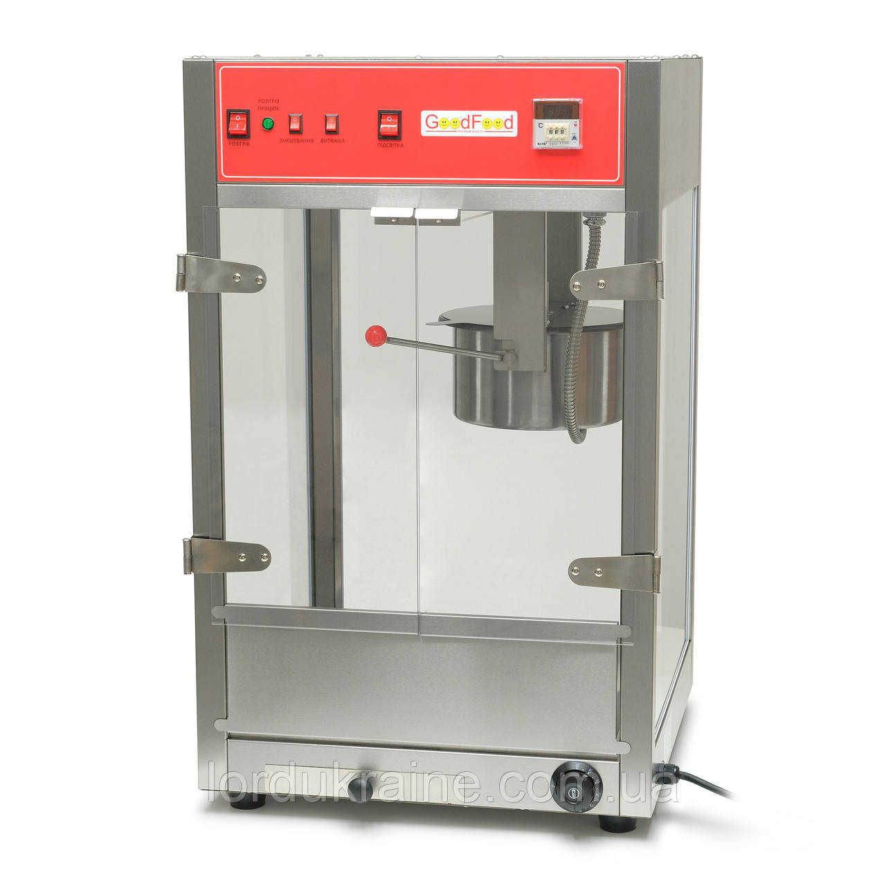 Апарат для приготування поп-корну GoodFood PCM12 SILVERCORN, фото 1