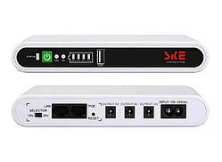 Джерело безперебійного живлення SKE POE-432p Mini DC UPS 10800 мА·год для роутера