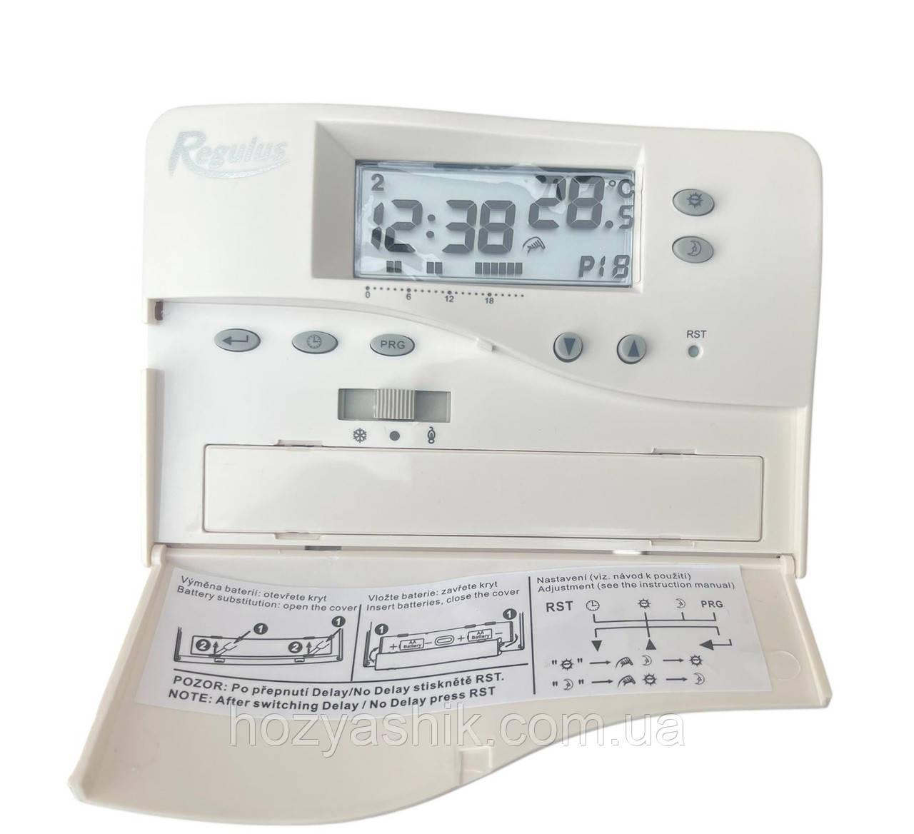 Тижневий цифровий програматор Regulus TP-08