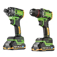 Набір акумуляторного шуруповерта та гвинтоверта Procraft PA214SET (2 АКБ, ЗП, кейс)