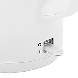 Електричний чайник Adler AD 1386, 2.2 л, 2200 Вт, білий, фото 2