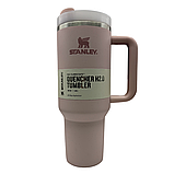Термос термочашка Stanley Quencher H2.0 Tumbler з нержавіючої сталі Pink 1,18 л KT6007894 - B2-Уцінка, фото 4