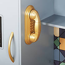 Дитяча кухня дерев'яна ігрові AVKO Авіла Blue + аксесуари, фото 5