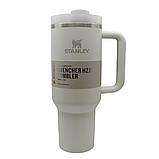Термос термочашка Stanley Quencher H2.0 Tumbler з нержавіючої сталі Білий 1,18 л KT6007895 - B2-Уцінка, фото 4