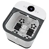 Гідромасажер Adler AD 2184 Deluxe, 800 Вт, 16.7 л, підігрів води, функція водоспаду, масажні ролики та контейнер для солі, фото 3