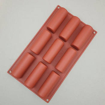 Силіконова форма Батончик MIDI BUCHE - 9 шт