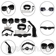 Набір БДСМ з семи предметів Erospace Wild Play Luxury BDSM Set C10 – Розкішний набір для пристрасних ігор💎, фото 3