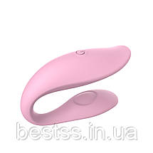 Інноваційний вібратор з керуванням через додаток та 10 функціями вібрації Erospace Sweet Play C-Type Vibrator App Control A7 🌸, фото 3
