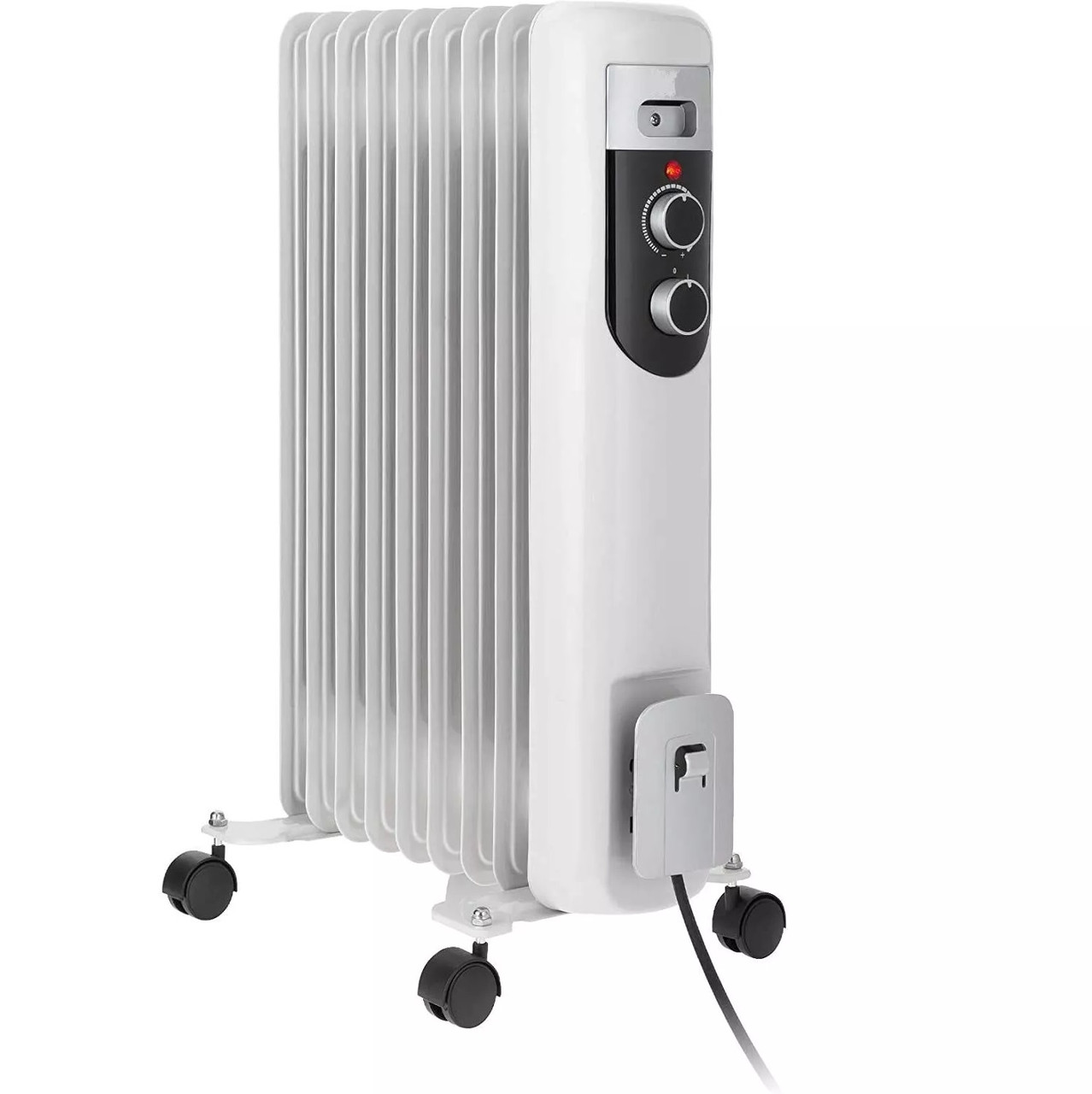 Обігрівач масляний Vortex VO4221 11 ребер 2500W White