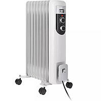 Обігрівач масляний Vortex VO4221 11 ребер 2500W White