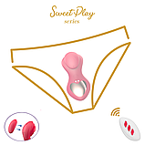 Вишуканий вібратор з 7 режимами вібрації та дистанційним керуванням Erospace Sweet Play Panty Vibrator With Remote Control A1, фото 9