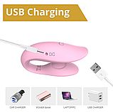 Інноваційний вібратор з керуванням через додаток та 10 функціями вібрації Erospace Sweet Play C-Type Vibrator App Control A7 🌸, фото 8