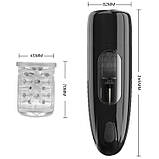 Автоматичний мастурбатор з рухами вгору-вниз та обертальними рухами Erospace Galax Masturbator, фото 7