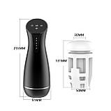 Сучасний чоловічий мастурбатор із функцією всмоктування, вібрації та нагрівання Erospace Men’s Play Vacuum Male Masturbator B6 🔥, фото 5