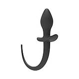 Анальна пробка з хвостиком Erospace Wild Play Anal Plug With Tail C3 🖤, фото 3