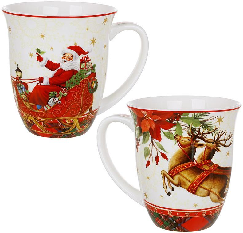 Кухоль (чашка) порцеляновий "Christmas Story" 470мл mebelime mebelime, фото 1