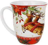 Кухоль (чашка) порцеляновий "Christmas Story" 470мл mebelime mebelime, фото 3