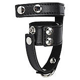 Еротичний бондаж для члена та яєчок Erospace Wild Play Cock And Ball Strap C20, фото 4