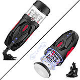 Автоматичний мастурбатор для чоловіків з 7 функціями обертання та поступальних рухів Erospace Men’s Play Automatic Male Masturbato, фото 4