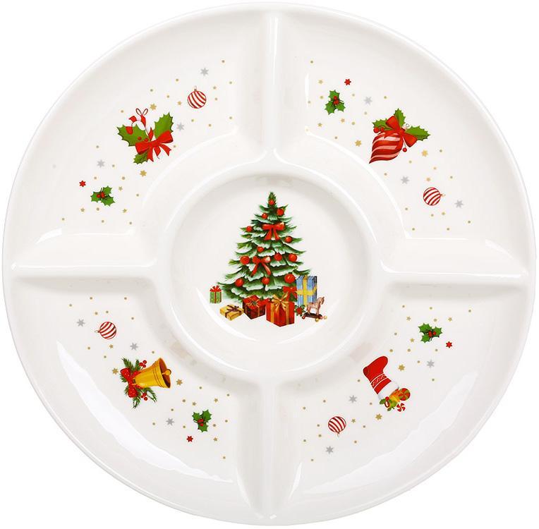 Мінажниця порцелянова "Candyland" Ø30см mebelime 5-ти секційна, фото 1