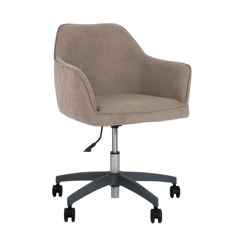 Офісне крісло Daster grey GTP PL72 ORMB тканина Soro-23 бежева (Новий Стиль ТМ)