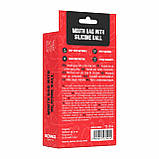 Кляп із силіконовою кулькою Erospace Wild Play Mouth Gag With Silicone Ball C14 🌑, фото 8