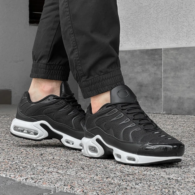 Чоловічі кросівки сітка чорні Jomix, фото 1