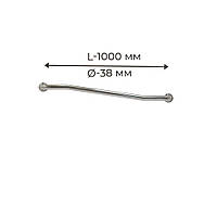 Поручень для людей з інвалідністю (МГН) на стіну у ванну INVO, ламана, розмір 1000 мм, D труби - 38 мм