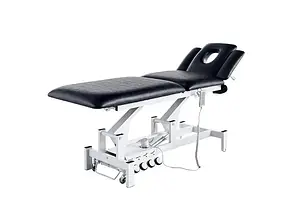 Массажный стол модель 680 (2 мотора), чорний