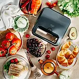 Сендвічниця Adler AD 3079, 1200 Вт, антипригарне покриття, чорна, фото 5