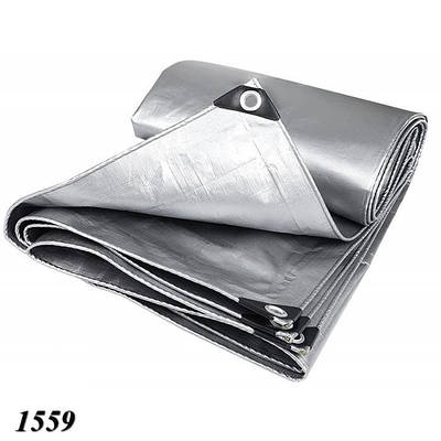 Тент універсальний 6х8 м 110  г/м2 Сірий