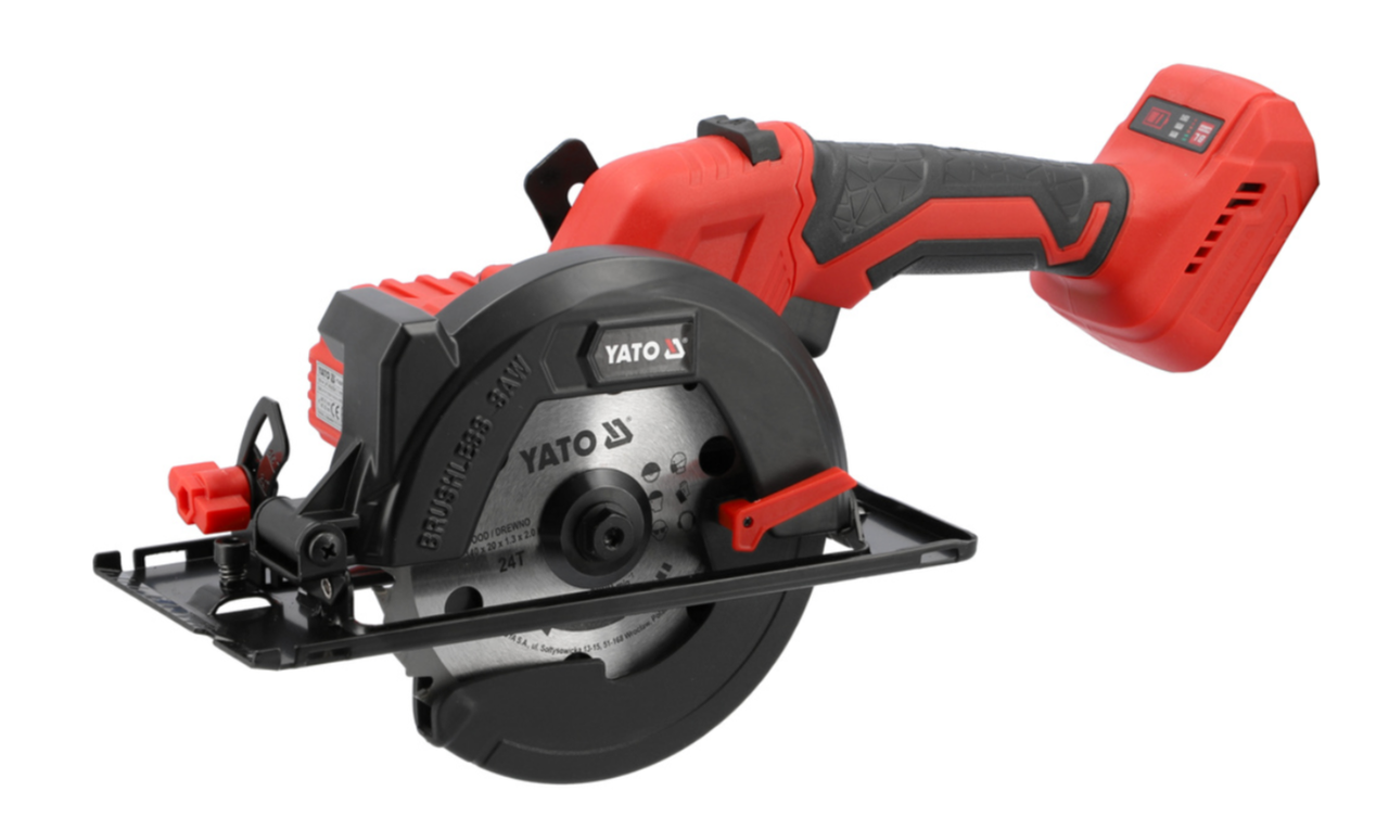 Пила дискова акумуляторна YATO:Li-Ion18 В YT-828118, фото 1