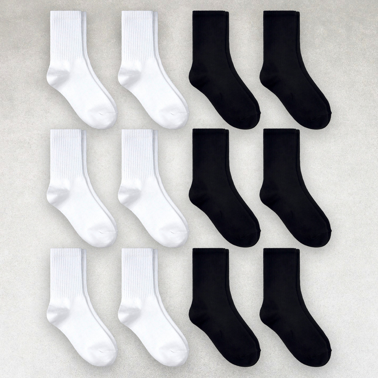 Шкарпетки чоловічі 12 пар високі «White&Black» розмір 41-44 арт. 276.6/344.6, фото 1