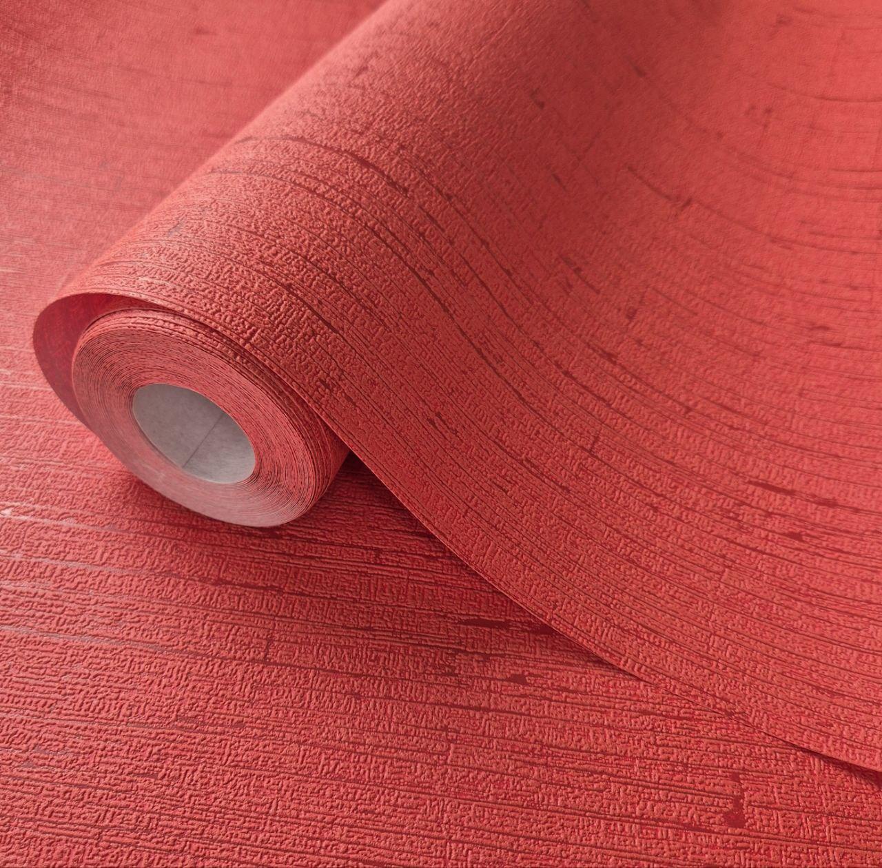 Шпалери вінілові 0.53 × 10.05 м Marburg 82098, червоні для спальні, вітальні, кабінету, фото 1