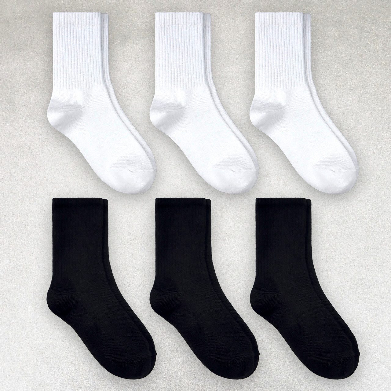 Шкарпетки чоловічі 6 пар високі «White&Black» розмір 41-44 арт. 276.3/344.3, фото 1