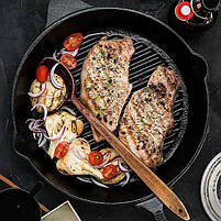 Сковорода-гриль Fissman Naestved Ø30см mebelime чавунна, фото 2