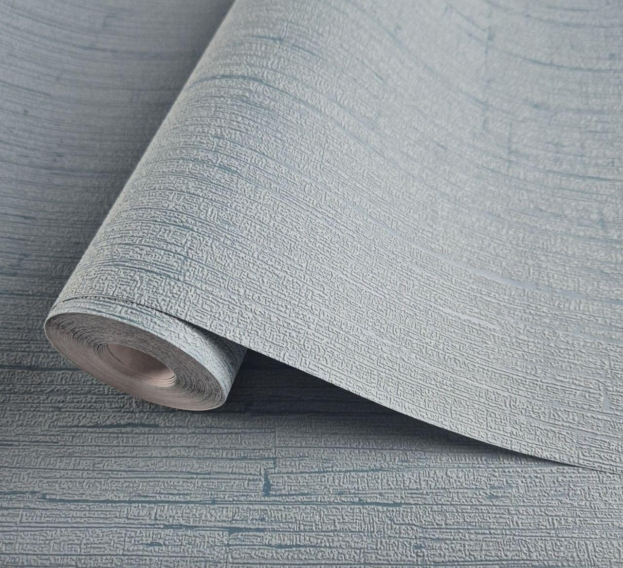 Шпалери вінілові 0.53 × 10.05 м Marburg 82099, темно-блакитні для спальні, вітальні, кабінету, фото 1