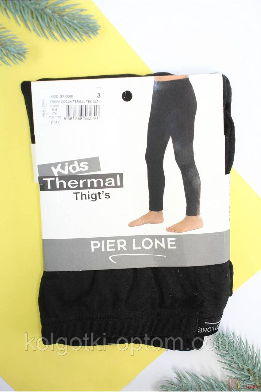 ОПТОМ Термоштани чорні для хлопчика (146-152 / 11-12 років) Pier Lone 8681788582791, фото 1