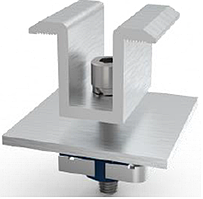 Притискач центральний ALTEK  U-подібній універсальний в зборі (30-35 мм) із алюмінієвою прокладкою