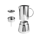 Кавоварка Adler AD 4417, 620 мл, з нержавіючої сталі, підходить для індукції, 10 чашок еспресо, можна мити в посудомийці, фото 7