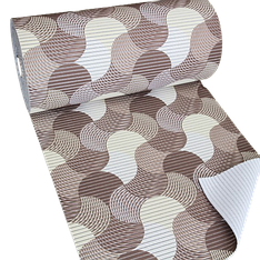 Килимок для кухні, коридору, ванної кімнати забарвлення паркет, ширина 65 см