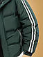 Куртка чоловіча зимова для хлопчика підлітка зелена, фото 4