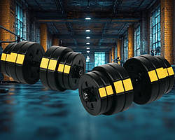 Гантелі розбірні Besport PowerPro 2х31кг