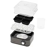 Яйцеварка Adler AD 4486g, 8 яєць, 500 Вт, автовідключення, форма для яєчні, металевий корпус, фото 5