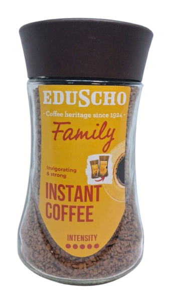 Розчинна кава Eduscho Family (Tchibo) в скляній банці 200 гр