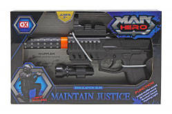 Пістолет із глушником "Man Hero"