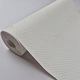 Шпалери вінілові 0.53 × 10.05 м Marburg 81012, молочні для спальні, вітальні, кабінету, фото 2