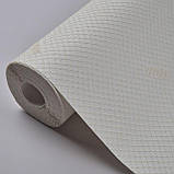 Шпалери вінілові 0.53 × 10.05 м Marburg 81012, молочні для спальні, вітальні, кабінету, фото 4